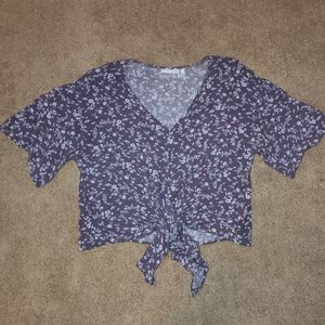 LUQ Rhee Tie Front Top Stitch Fix